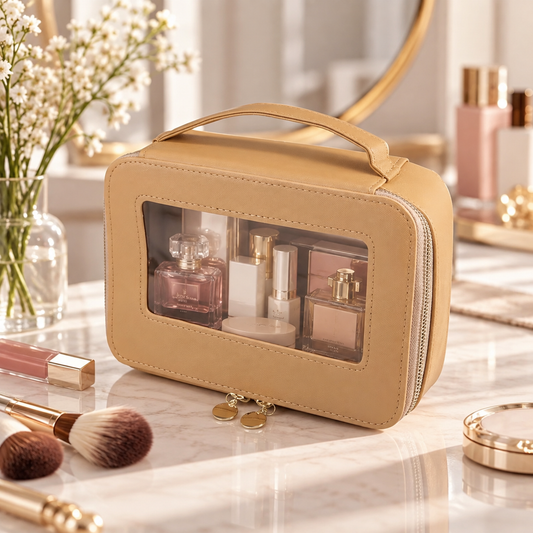 ModernNest Clear Cosmetic Organizer